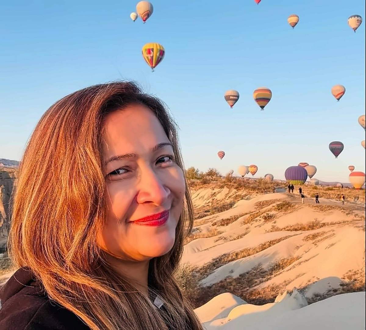 Balloons at sunrise · Cappadocia