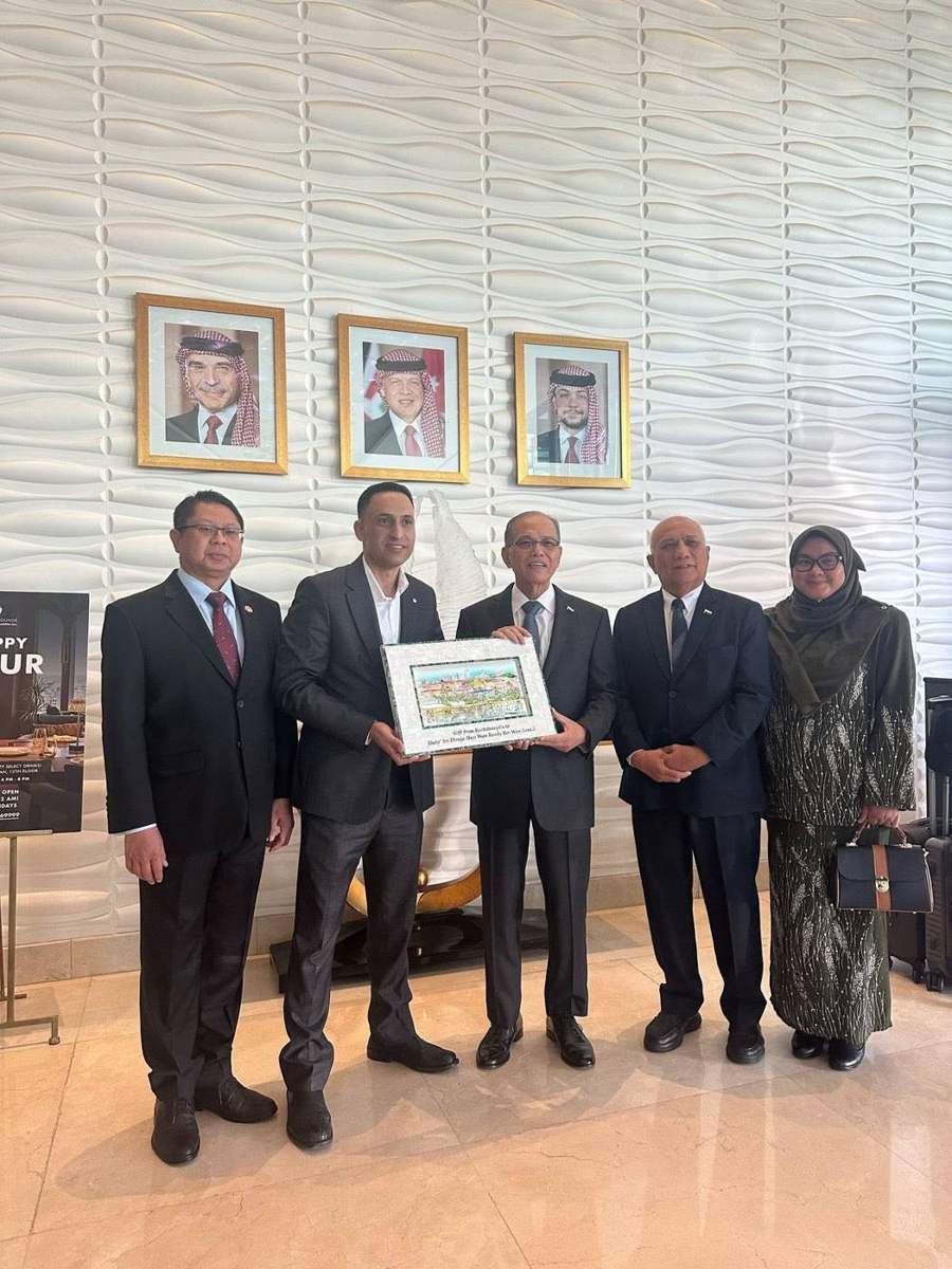 Hosting an official delegation · Amman